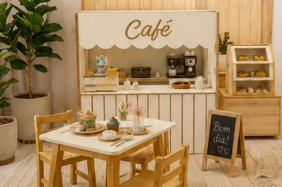 Tribo do Quintal: casinha café
